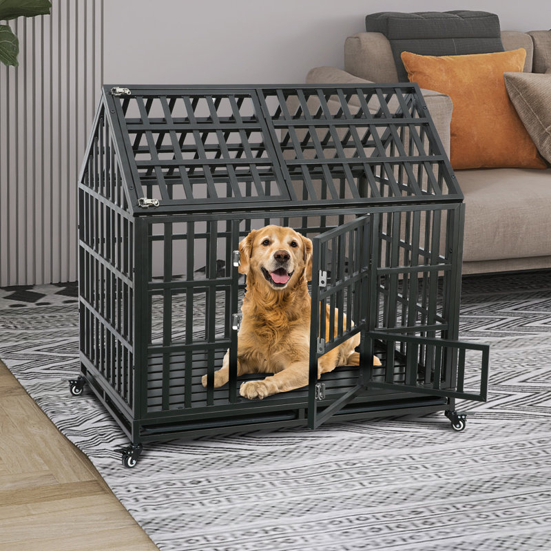 Metal pet kennel hotsell